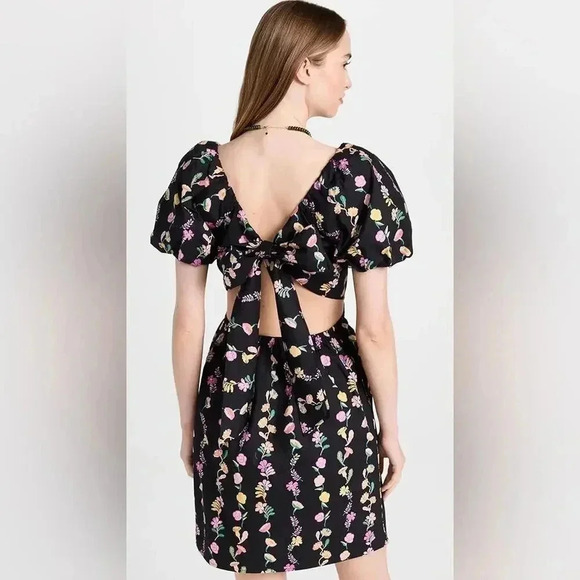Banjanan Julia Dress – Fool Floral Onyx – Size XS (NWT) - Picture 3 of 11